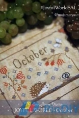The Snowflower Diaries - Joyful World SAL Calendar - October-Free