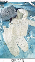 Sirdar - 3641 - Jacket and Dungarees