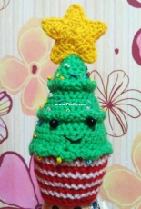 Christmas cupcake
