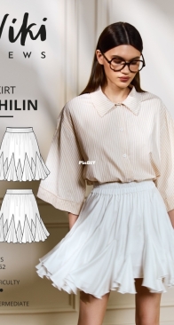 Viki Sews - Shilin Skirt - Sizes 34-52