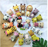 Min Handmade - Crochet Doll Set - Mini Bichinhos - Portuguese - Translated