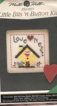 Mill Hill Little Bits n Button Kit MHLB10 Love Nest