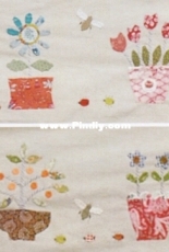 The Rowdy Flat Library Quilt Month 9 Border 3 by Susan Smith