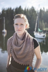 A Certain Darkness Shawl by Sylvia Bo Bilvia free