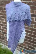 Ovis Yarns-NeNe Shawl by  Becky Ovis-Free