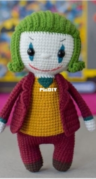 Crochet Friends Lab - Tatyana/Tatiana Kostochenkova - Supervillain Joker