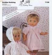 Teddy Knitting Yarns-7139-For Dolls and Premature Babies