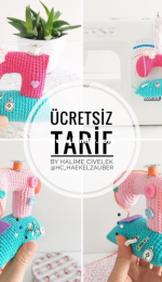 Hc haekelzauber - Halime Civelek - Dikis Makinesi - Sewing Machine - Turkish - Free