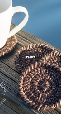 Outstanding crochet - Natalia Kononova - Rim Coasters