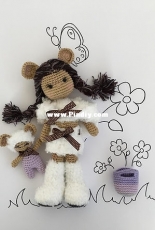 Nathalie Sweet Stitches - Amber and Her Little Helper Bea