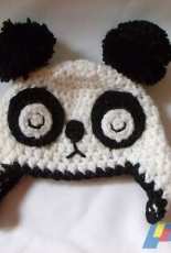 Too Yarn Cute - Stacy Rhoads -Sleepy Panda Newborn Hat