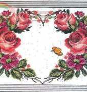 Svarta Fåret LB243 Roses wreath
