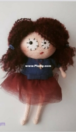 Atolye mgm - Güler Mihrioğlu - Grape Cake doll - Üzümlü Kek - Turkish