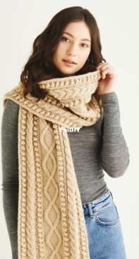 SIRDAR-10505 Aran Wrap by Sirdar-Free