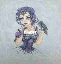 Chibi Stitches Design - Milady Arachnee de Ravenswood