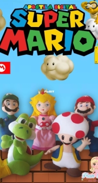 Atelie Feltros Magicos - Fran Lopes - Super Mario - Portuguese