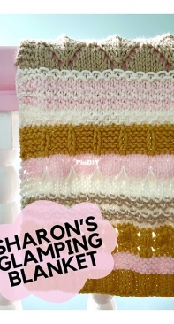 Sharons Glamping Blanket by Casapinka