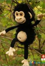 Jenias Designs - Jenia Daugherty - Chimpanzee Stuffed Toy
