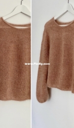 Espace Tricot Mousseux Sweater by Melissa  Clulow - Espace Tricot - Free