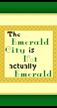 Cross Stitch Quest - The Emerald City - free