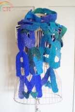 Letter Scarf by Frankie Brown / Frankies Knitted Stuff-Free