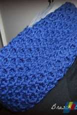 Brasch Elegance-Hannahs Honeycomb Infinity Scarf by Ruth Brasch-Free