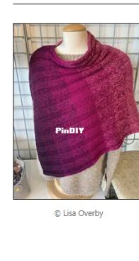 Concentric Poncho by Lisa Overby - Yarn Twisters - Free