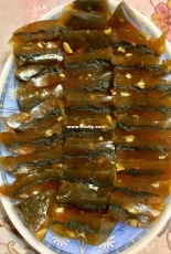water chestnut sesame cake