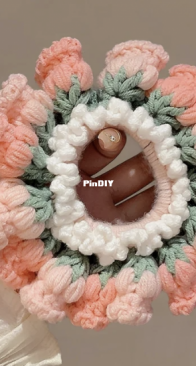 Ruby Burt Gifts - Helen - Coaster (Flower Scrunchie)