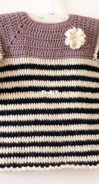 Mon Petit Violon - Vita Apala - Striped Tunic Dress