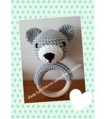 Christa Vermeer - Musters - Bear Teething Ring - Dutch