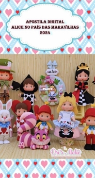 Dris Atelie - Dri Medeiros - Alice in Wonderland 2024  - Alice no Pais das Maravilhas 2024 - Portuguese