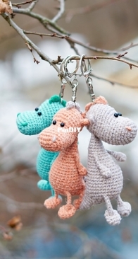 aN Zees Craft - Natalia Zayceva - Keychain Dragon Pasha