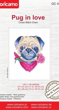Coricamo - GC 4398 - Pug In Love