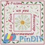 DMC XC0262 - Je taime / I Love you PCS