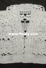 Spider Mambo Designs - Laurie Kahn - Creepy Cardigan Skull Sweater