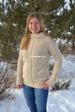 Adult Elsa Sweater by Lara Simonson