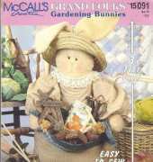 McCalls Creates 15091 Grand Folks Gardening Bunnies