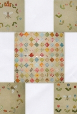 The Rowdy Flat Library Quilt Month 4 Bugs and Bees by Susan Smith