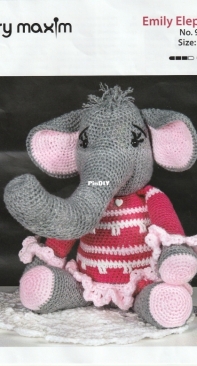 Mary Maxim - Emily Elephant