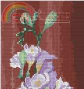 Heritage Stitchcraft - Flower Panels JCFS685 Freesia Panel by John Clayton XSD