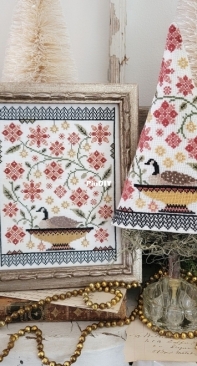 Hello from Liz Mathews - Sixth Day of Christmas Sampler and Tree - XSD