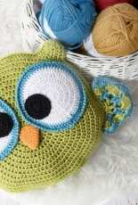 One and Two Company- Carolina Guzman- Ollie the Owl Pillow