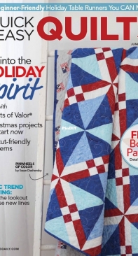 Fons and Porters Quick and Easy Quilts. June / July 2022