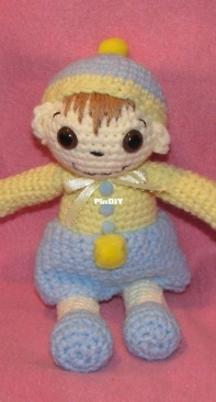 Crafts by AP - Armina Parnagian - Crocheted doll Michael