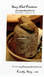 Stacy Nash Primitives - Colonial Homestead Pinkeep Drum and Berries