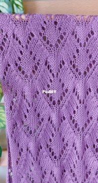 Orchid leaves scarf by Ruta Sab.