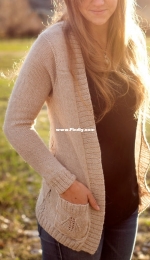 Wisteria Cardigan - Knit Version by Melody Rogers