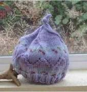 Knit Lace Swirl Hat-Baby to Child Size