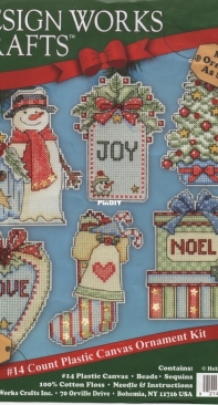 Design Works - 1683 - Country Christmas Ornaments